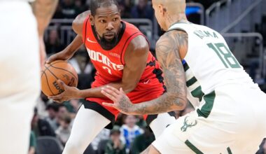 Bucks vs. Rockets Final Score & Summary: Kevin Durant close out Bucks in fourth