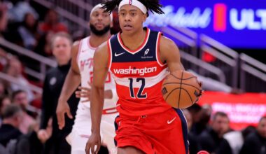 Tre Johnson to miss “a couple weeks’ with hip injury