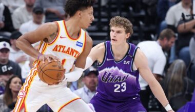 Hawks victorious in Utah behind career nights from Johnson, Okongwu