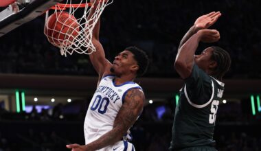 Kentucky Wildcats MVP and Twitter reactions vs Michigan State Basketball in Champions Classic