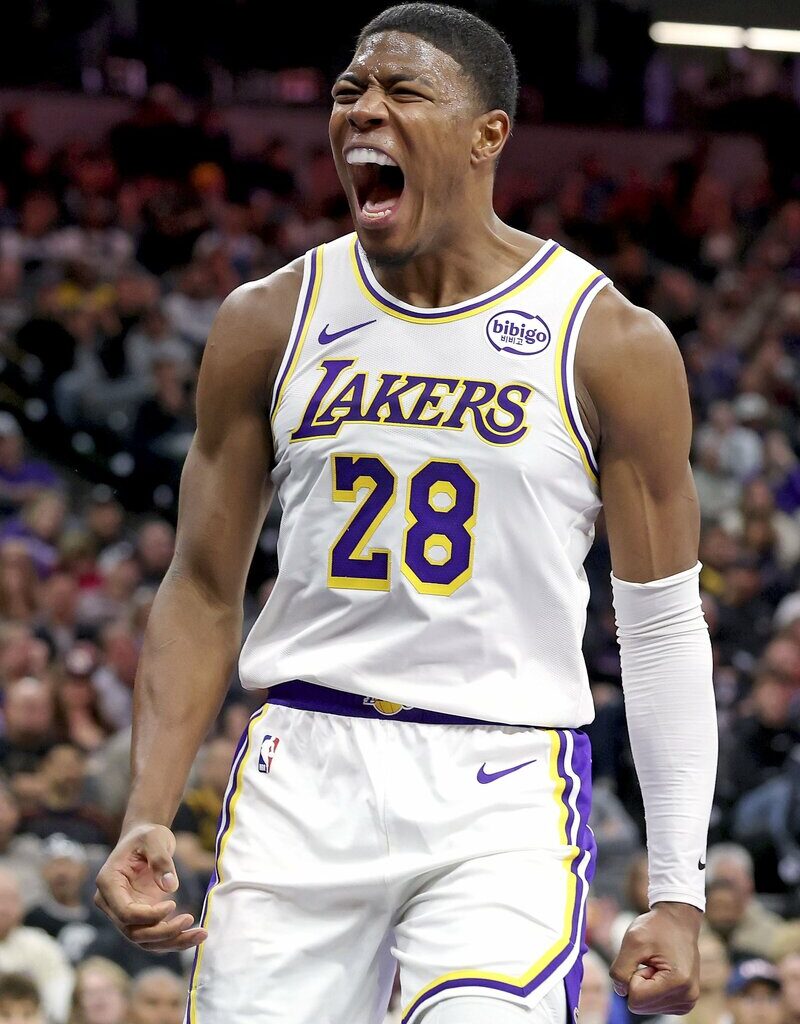 Sharp-shooting Hachimura opens season strongly for Lakers