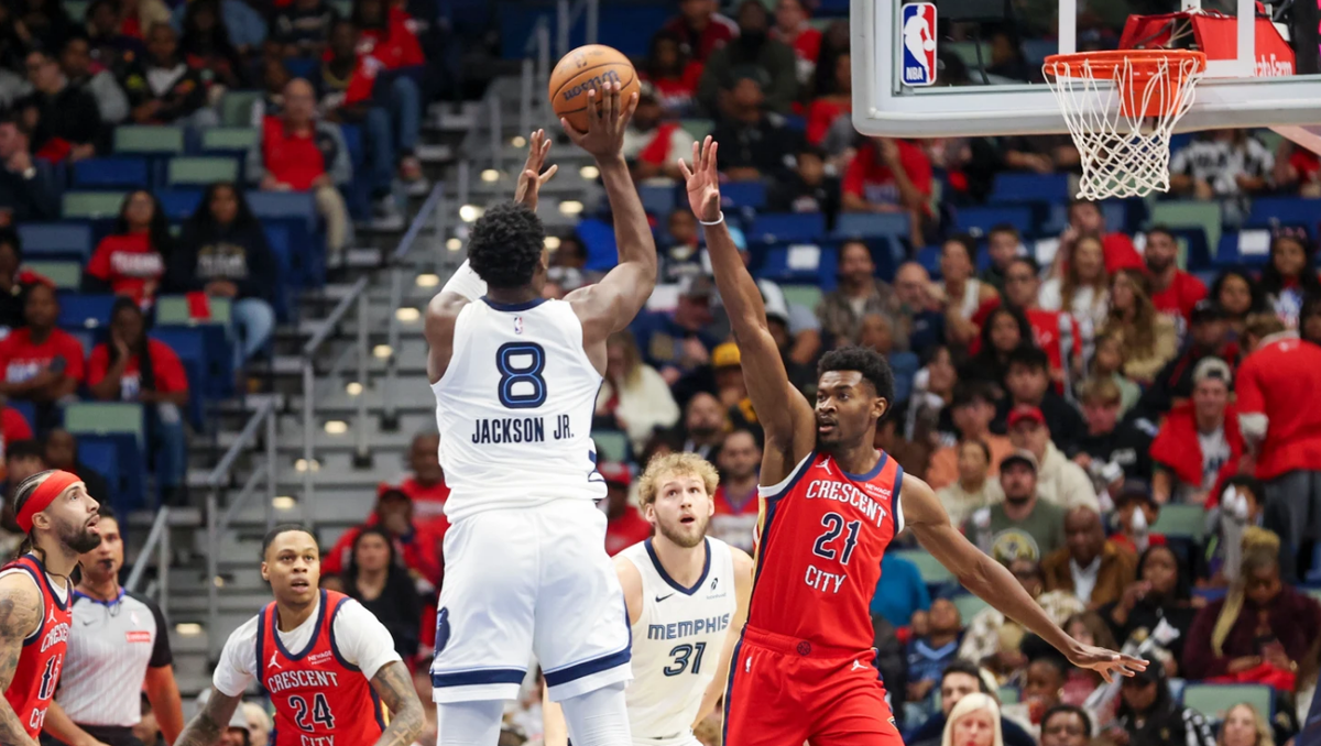 Jackson, Wells and Edey help the Grizzlies outlast the Pelicans 133-128 in OT