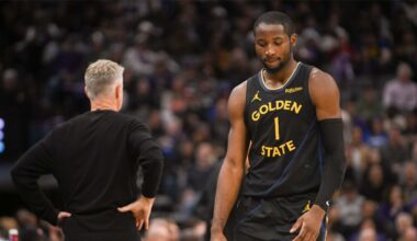 Jonathan Kuminga out for Warriors vs. Spurs with knee injury – NBC Sports Bay Area & California