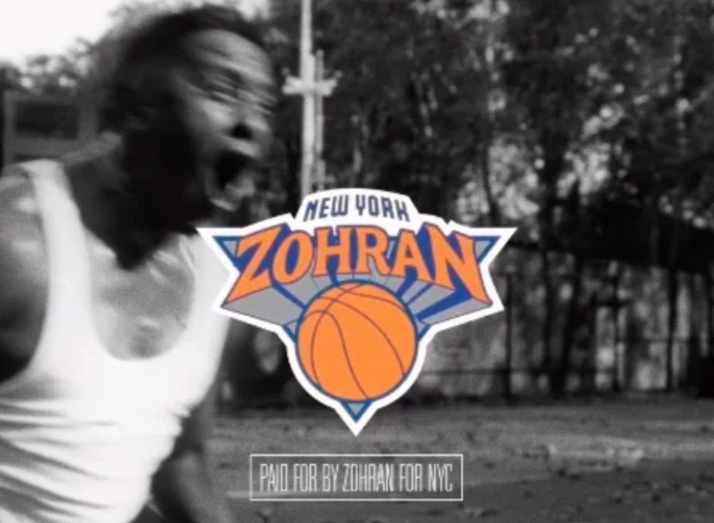 The Knicks previously sent a cease-and-desist to Zohran Mamdani over his use of his name on the team's logo.