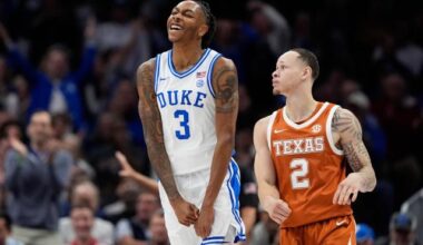Evans, Boozer help No. 6 Duke overcome slow start and defeat Texas 75-60 in season opener :: WRALSportsFan.com