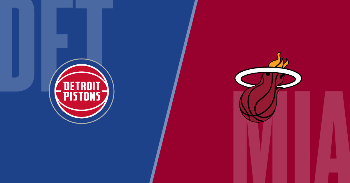 NBA GAMETHREAD: Detroit Pistons (15-4) @ Miami Heat (13-6) - Hot Hot Hoops