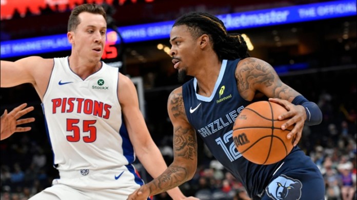 Ja Morant, Grizzlies, Duncan Robinson, Pistons, NBA