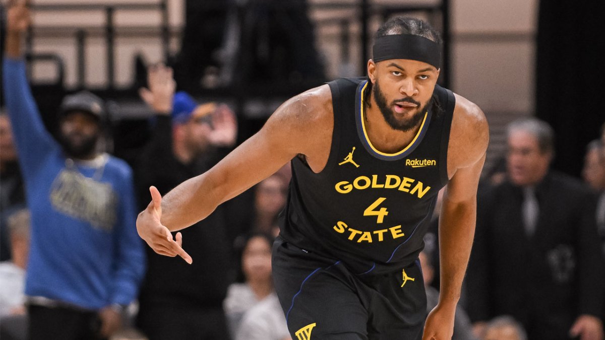 Warriors’ Moses Moody accidentally tweaked shot, and it’s working – NBC Sports Bay Area & California