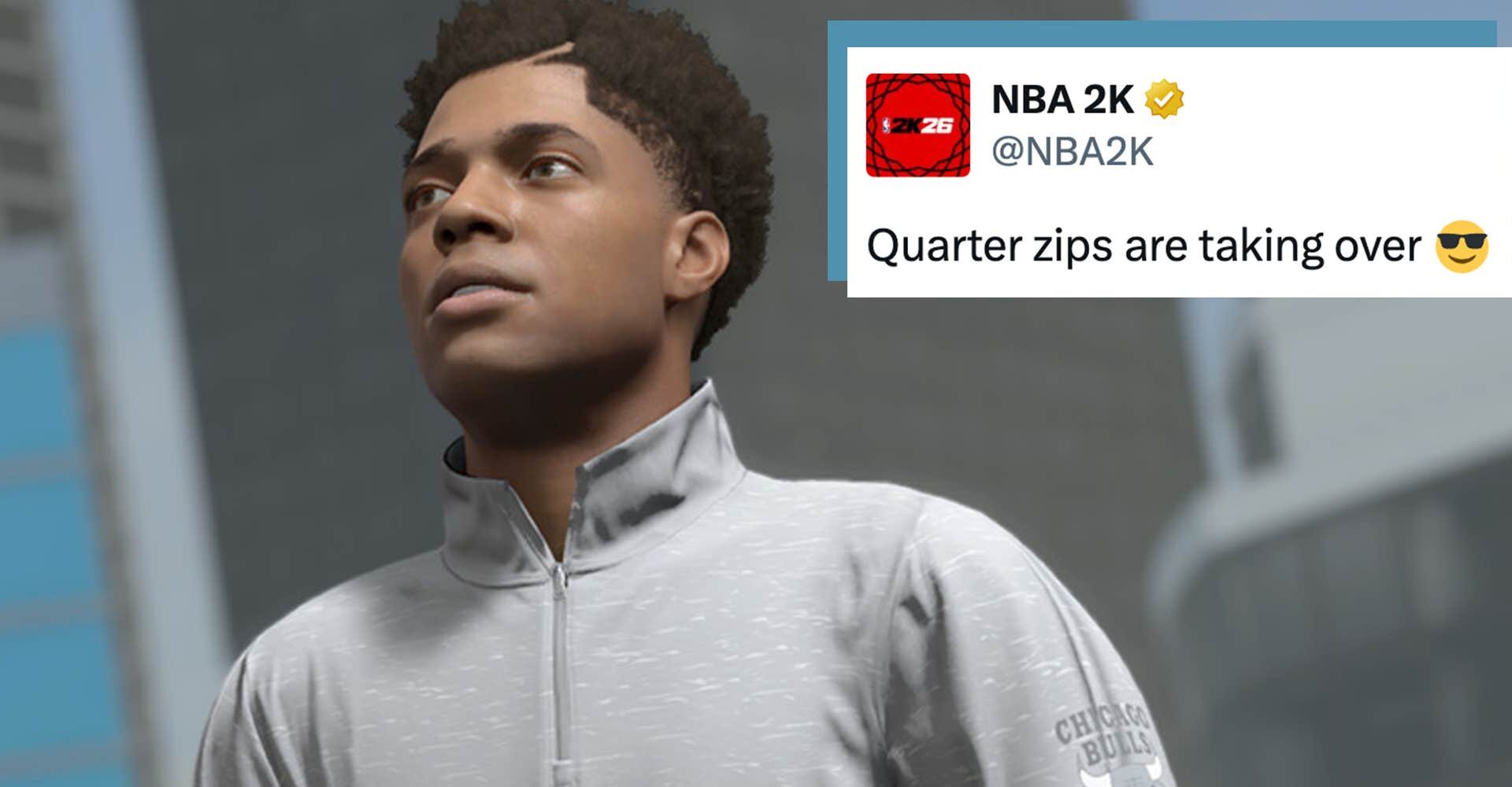 Gamers roast NBA 2K for adding quarter zips instead of fixing the game
