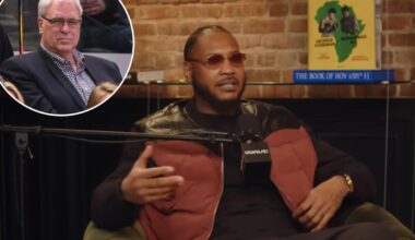 Carmelo Anthony unloads on Phil Jackson over Knicks blame