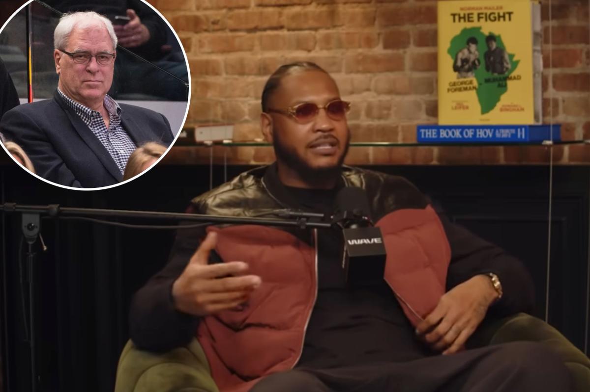 Carmelo Anthony unloads on Phil Jackson over Knicks blame