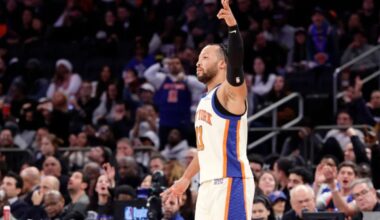 Knicks continue 3-point parade with historic barrage against Grizzlies