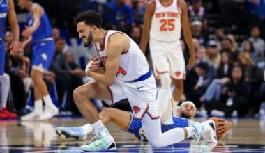 Landry Shamet exits with shoulder injury in scary Knicks scene