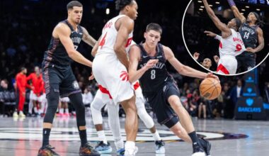 Egor Demin provides a bright spot as tanking Nets fall to Raptors
