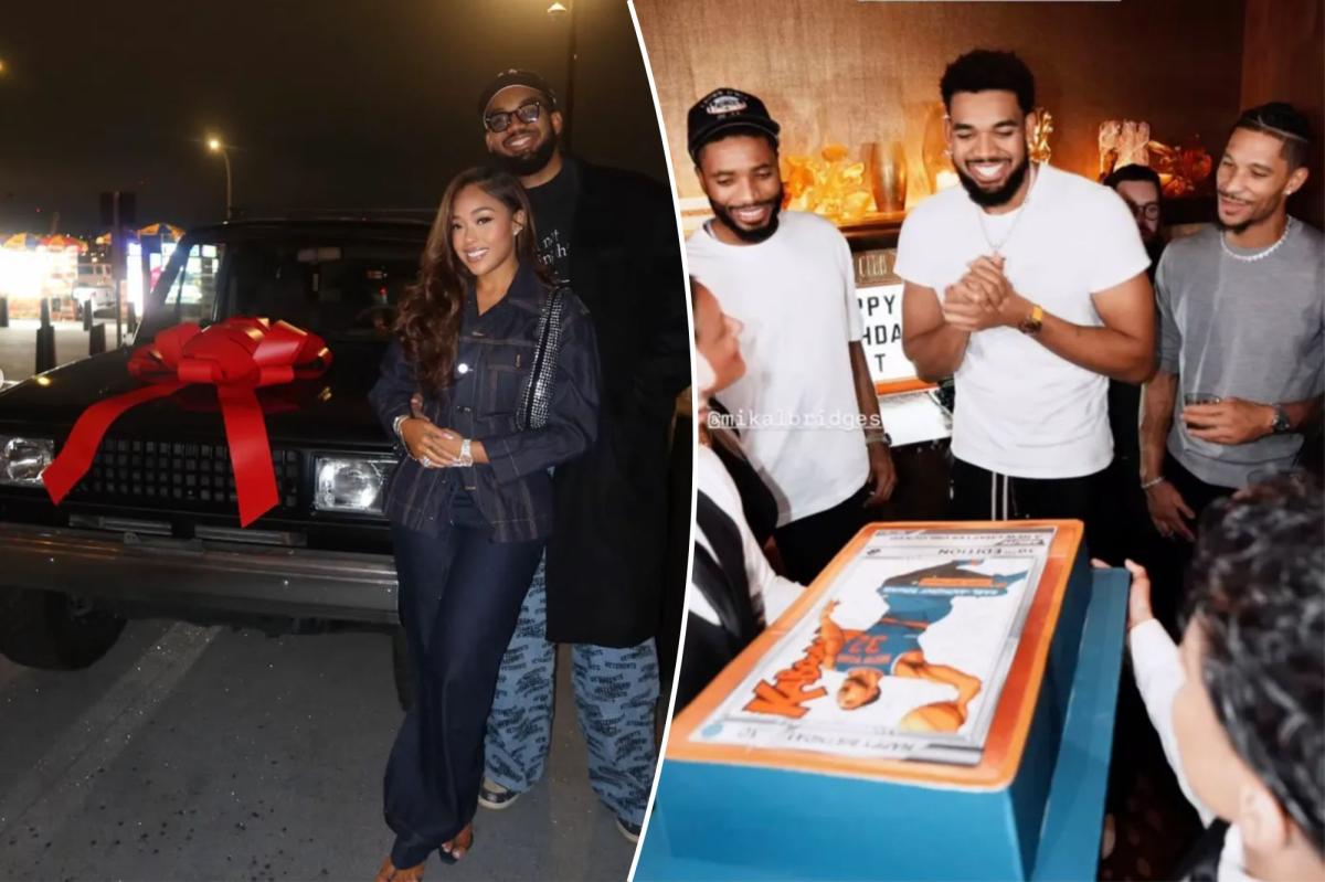 Jordyn Woods 'went on a mission' to pull off surprise for Karl-Anthony Towns
