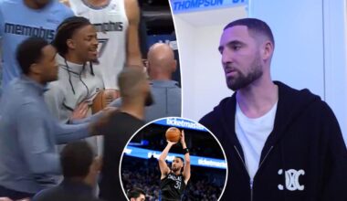 Klay Thompson obliterates Ja Morant after heated exchange