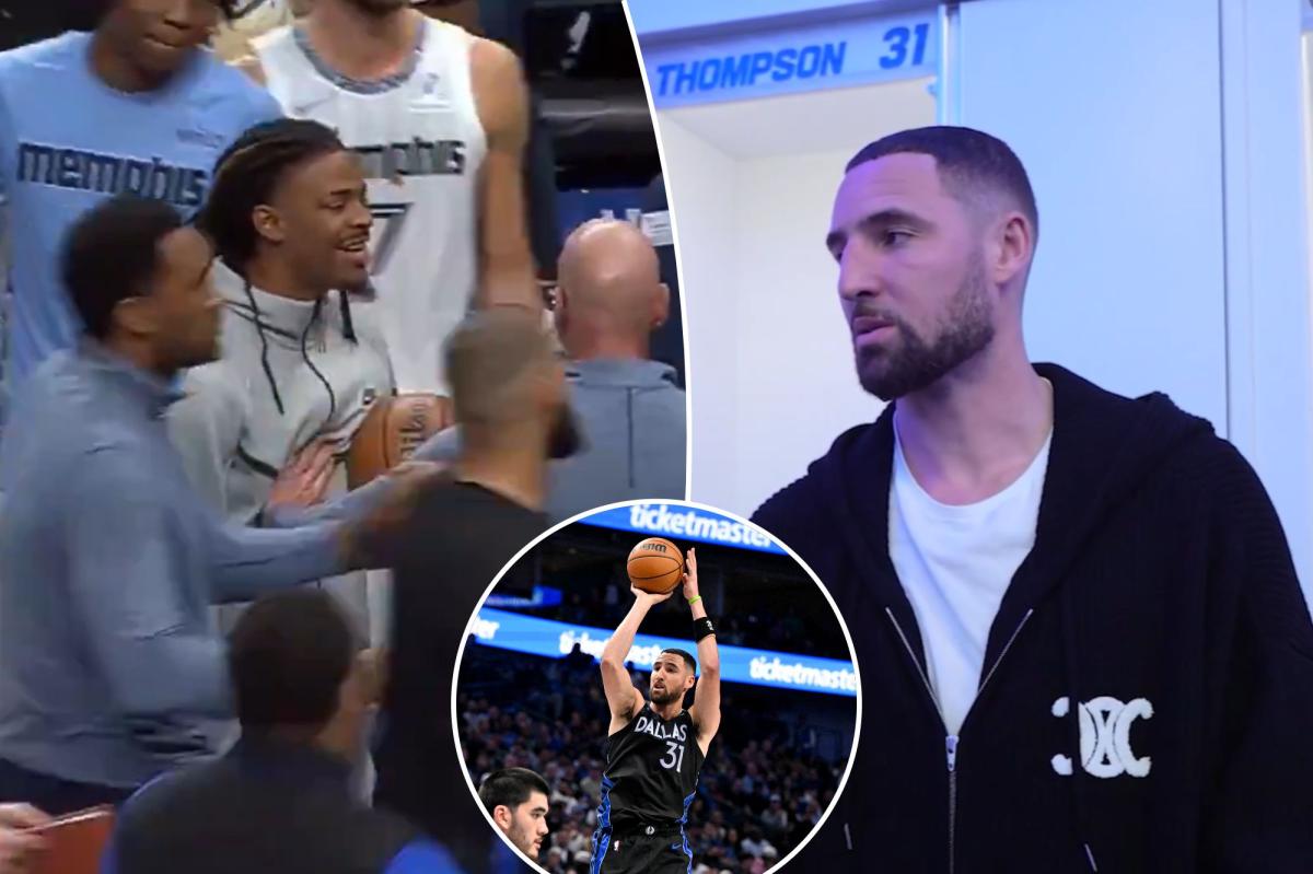 Klay Thompson obliterates Ja Morant after heated exchange