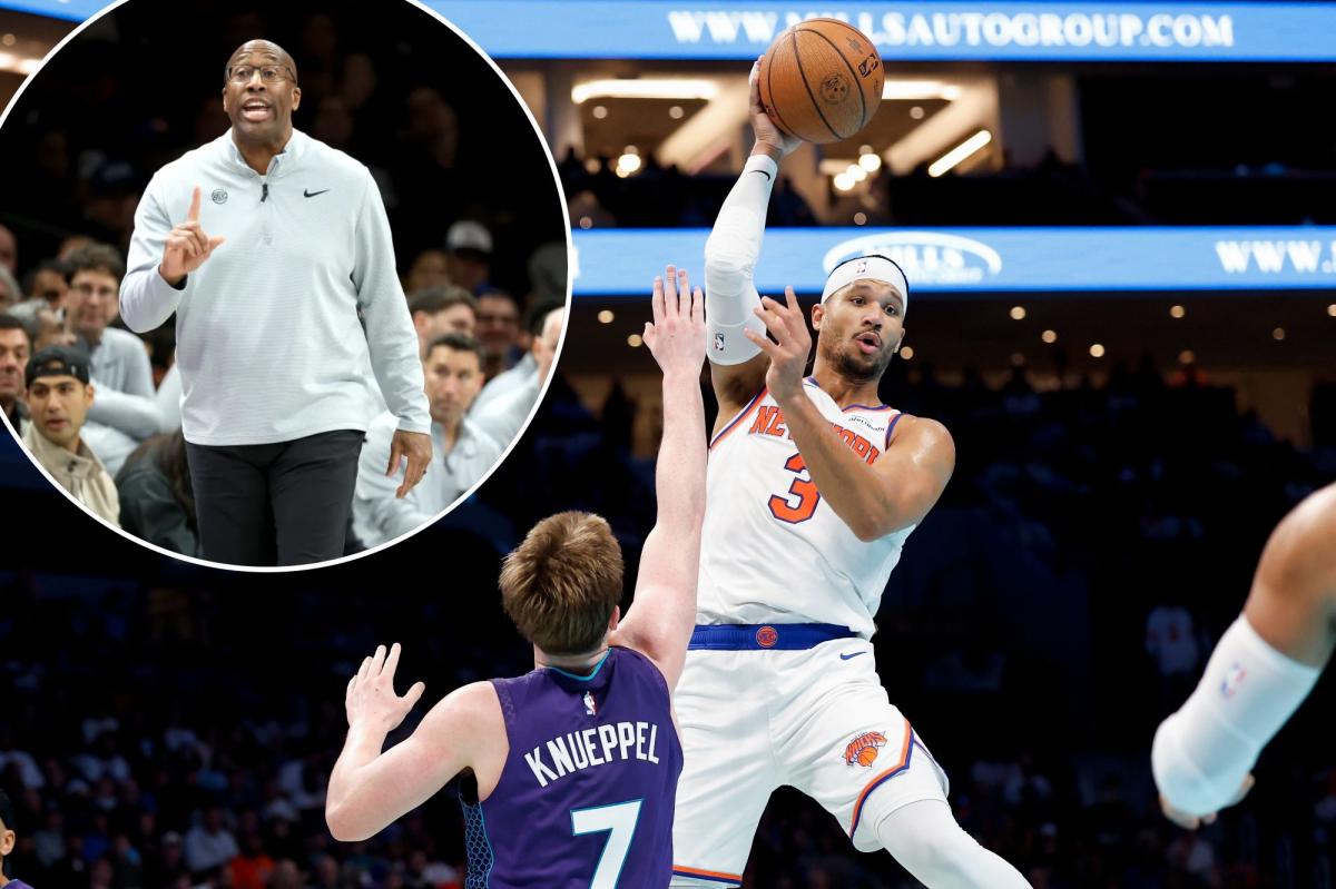 Josh Hart is throwing Mike Brown's Knicks plan into a blender