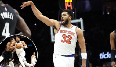 The Karl-Anthony Towns these Knicks have been waiting for finally appeared