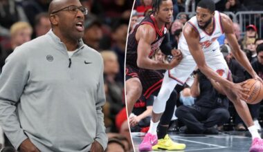 Knicks' flat start already bringing load of adversity