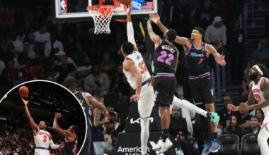 Knicks' late rally falls short in wild loss to Heat