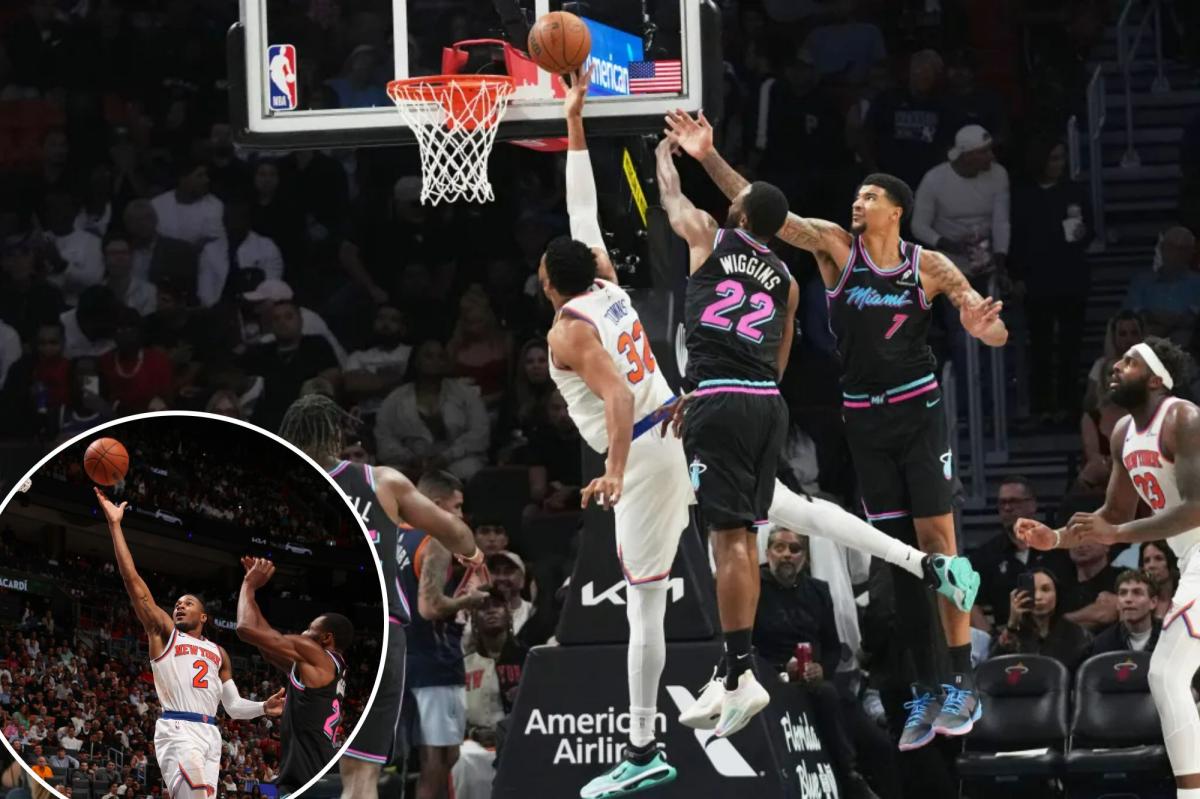 Knicks' late rally falls short in wild loss to Heat