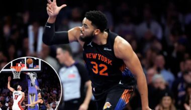 Karl-Anthony Towns, Landry Shamet power Knicks past Heat