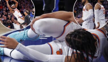 Knicks' night already a nightmare before Jalen Brunson injury