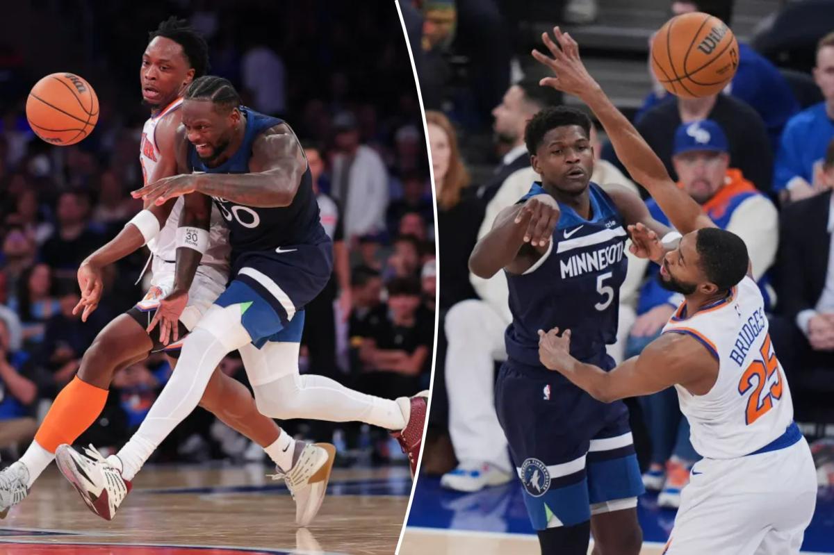 Mikal Bridges, OG Anunoby discovering 'synergy' with Knicks' defense