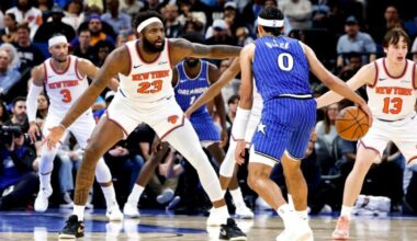 Mitchell Robinson's agent playing role in Knicks center's load management plan