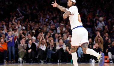 Knicks loved their first true taste of the Jordan Clarkson experience