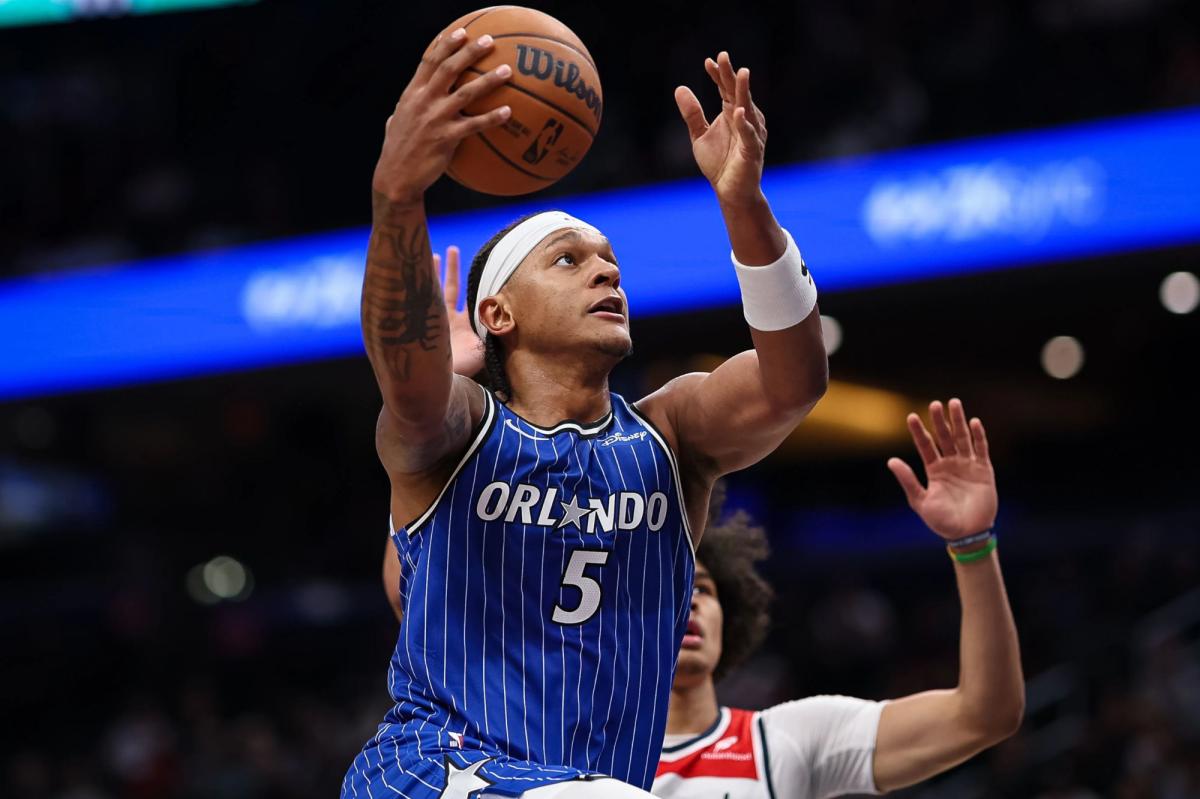 Bet $5, get $150 in bonus bets if your bet wins for Magic vs. Hawks