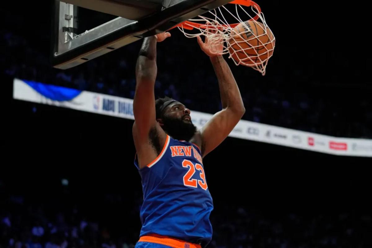 Mitchell Robinson offers no explanation to Knicks' load management