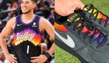 Devin Booker’s Nike Book 1 “The Valley” PE Matches The Suns’ Fan-Favorite Uniforms
