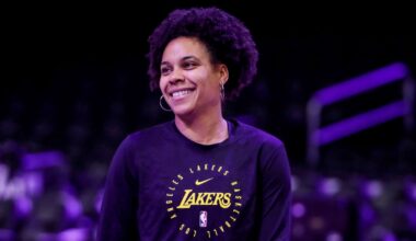 Lindsey Harding and a remarkable road to the Lakers' bench