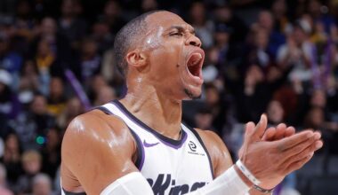 Russell Westbrook's vintage triple-double gives Kings win