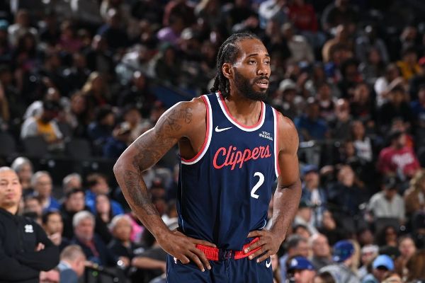 Clippers' Kawhi Leonard out 'next few games' with ankle sprain