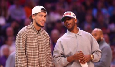 Suns Star Devin Booker Breaks Silence on Former Teammate Chris Paul’s Retirement Announcement