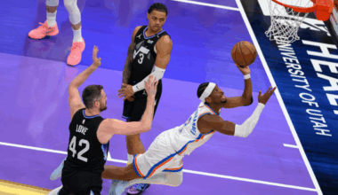Gilgeous-Alexander scores 31 points, Thunder use big 3rd quarter to race past Jazz 144-112
