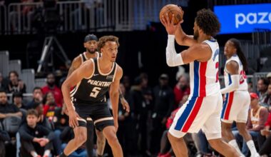 Pistons win 11th straight for their longest streak in 18 years, over Hawks