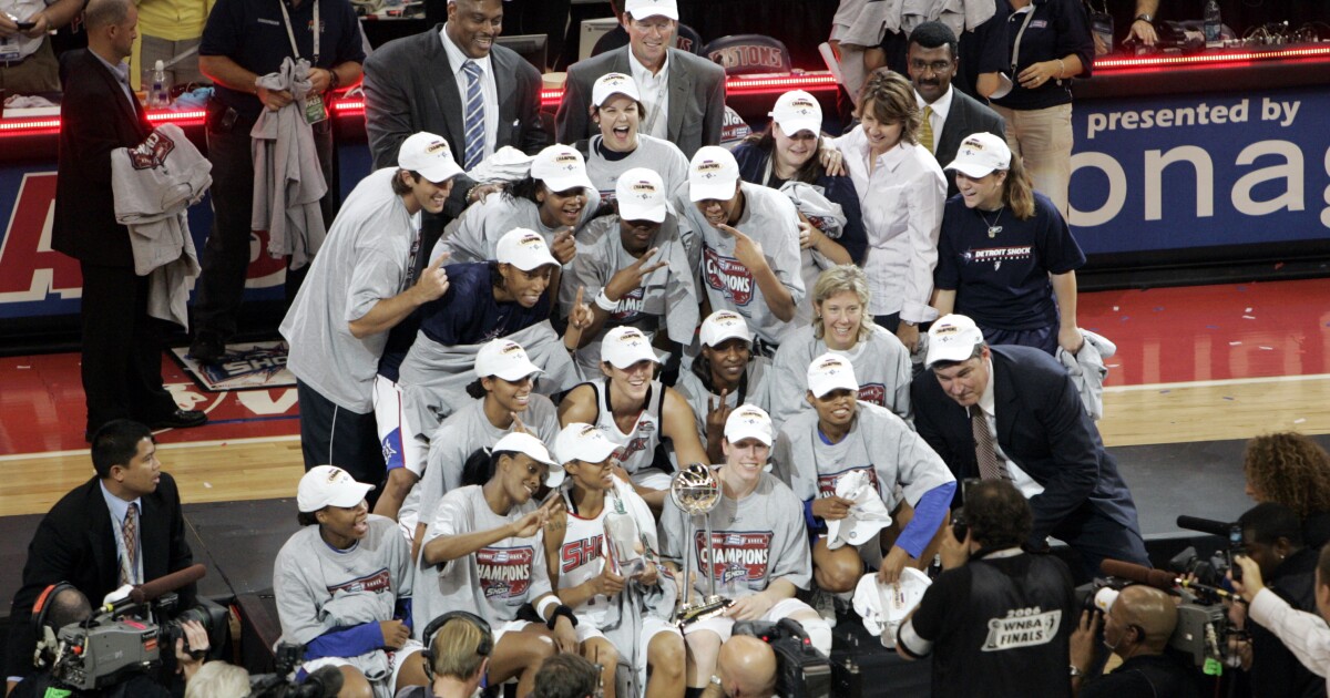 Detroit Pistons exploring possible names for new WNBA team, including Shock