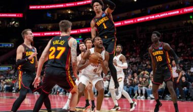 Hawks get 130-123 victory over Cavaliers in NBA Cup game