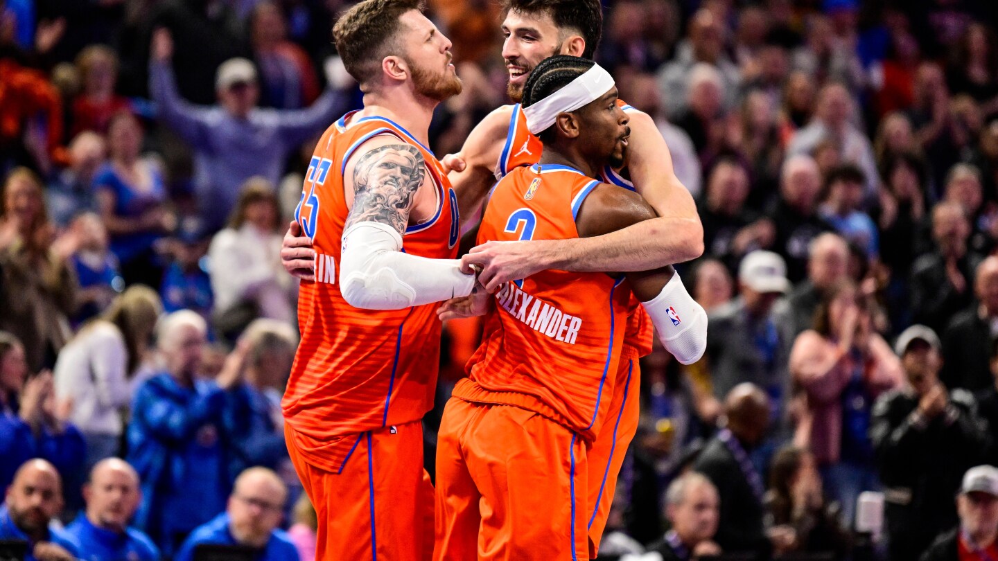 Sick Gilgeous-Alexander still looks like MVP as Thunder beat Timberwolves for 10th straight win