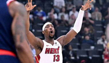 Bam Adebayo scores 25 points, Heat hold off Clippers 120-119 following 3rd-quarter surge