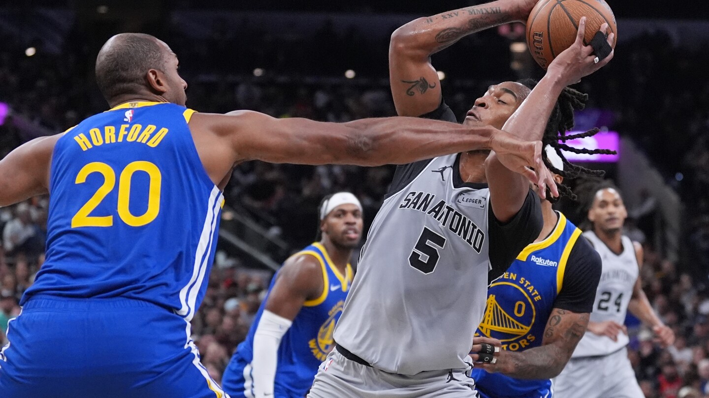 Stephon Castle out with hip flexor strain, joining Wembanyama on Spurs injury list