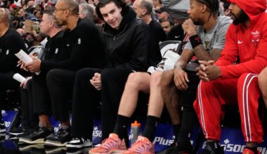 Bulls guard Josh Giddey misses game against Spurs with sprained ankle