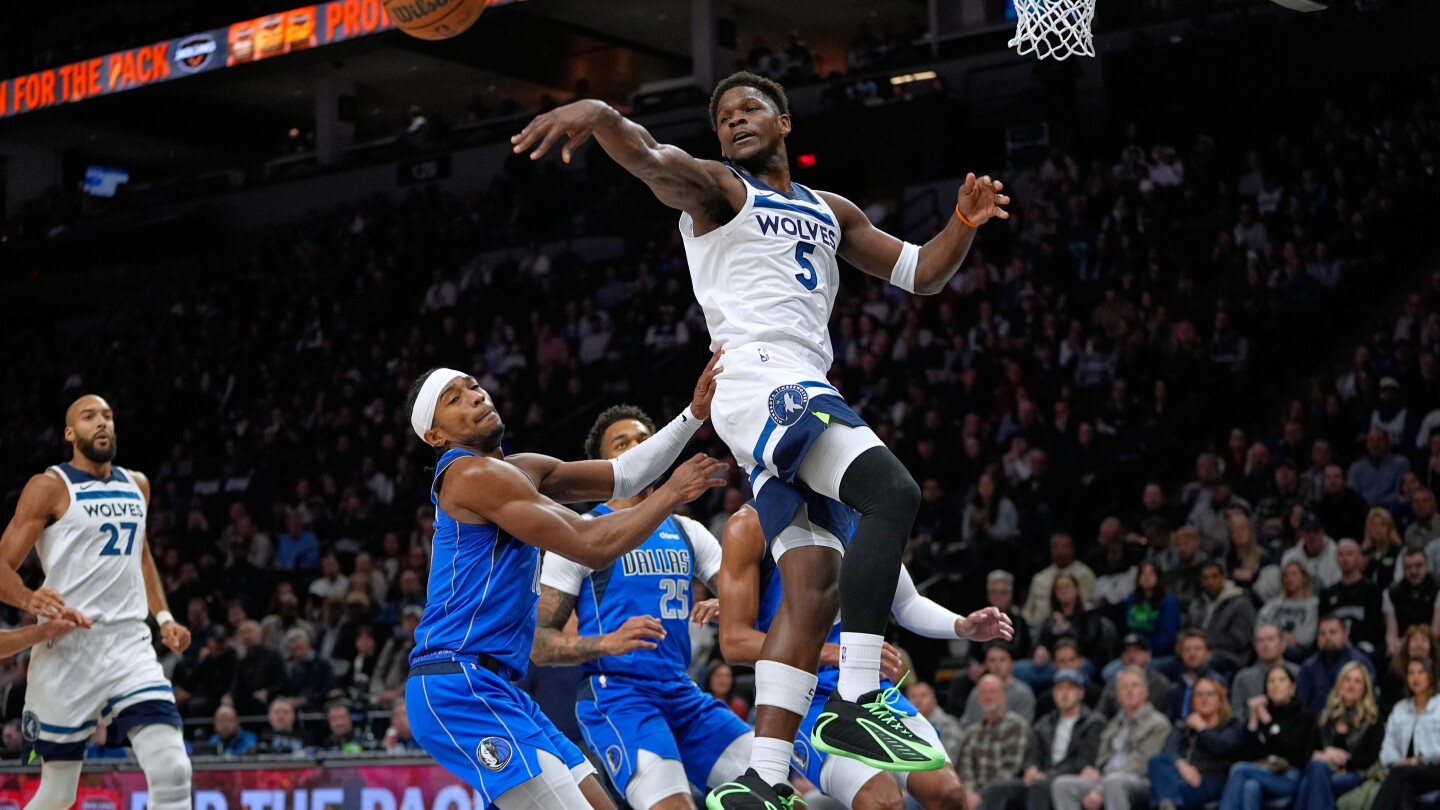 Minnesota Timberwolves crush short-handed Dallas Mavericks with Naz Reid's season-high