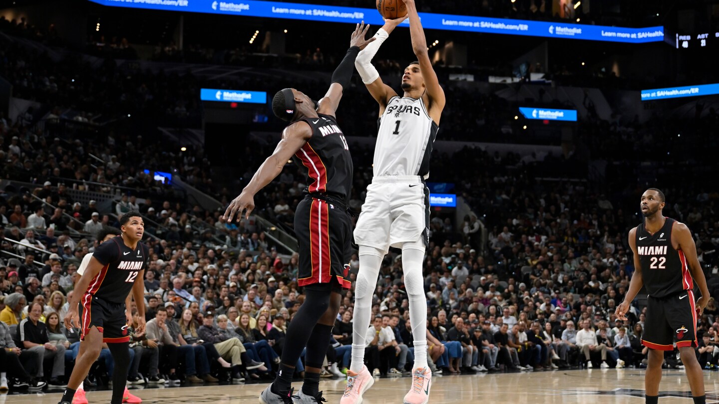 Behind Wembanyama, Spurs release years of frustration with franchise-record start to season