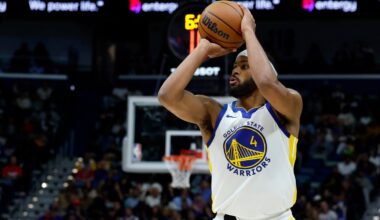 Moses Moody scores 32 as Warriors cruise past Pelicans 124-106