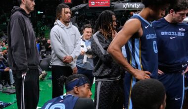 Ja Morant sits out Grizzlies' loss in Boston because of an ankle injury